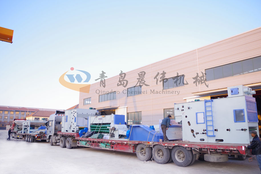 玻璃纖維氈生產線發貨 玻璃纖維氈生產線發貨