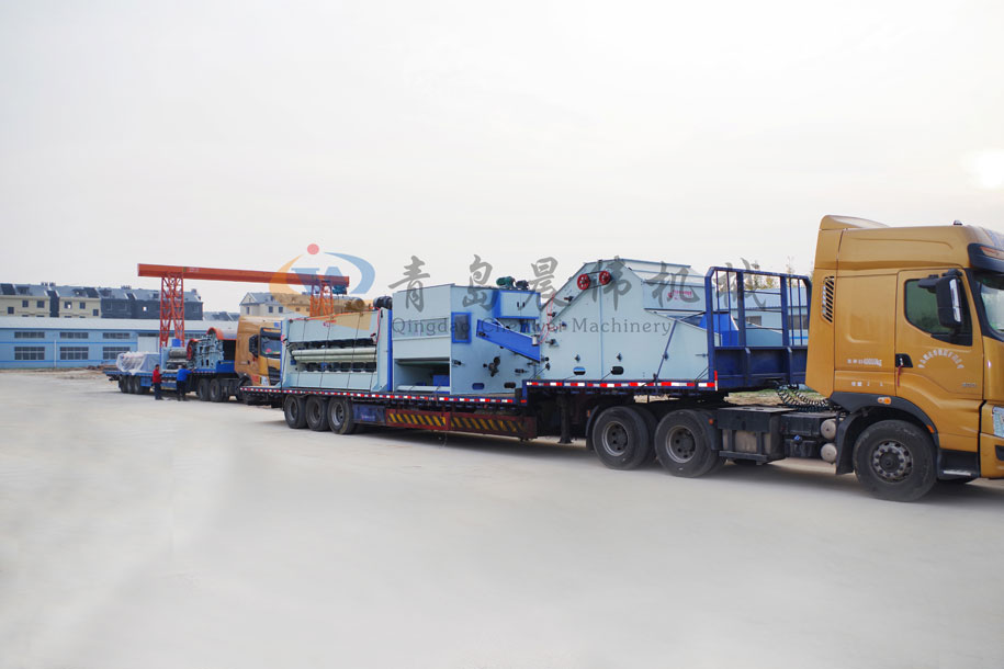 玻璃纖維氈生產線發貨 玻璃纖維氈生產線發貨